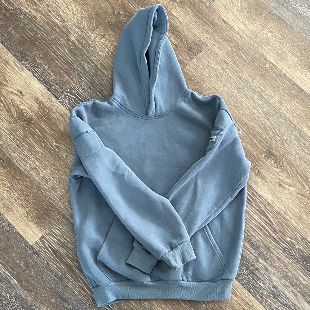 Comfrt Travel Essentials Hoodie - Sky Blue